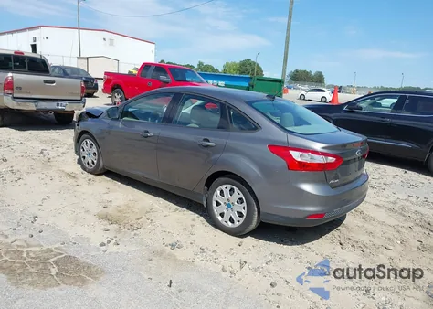 2012 Ford Focus Se from USA, damaged, VIN 1FAHP3F22CL456552